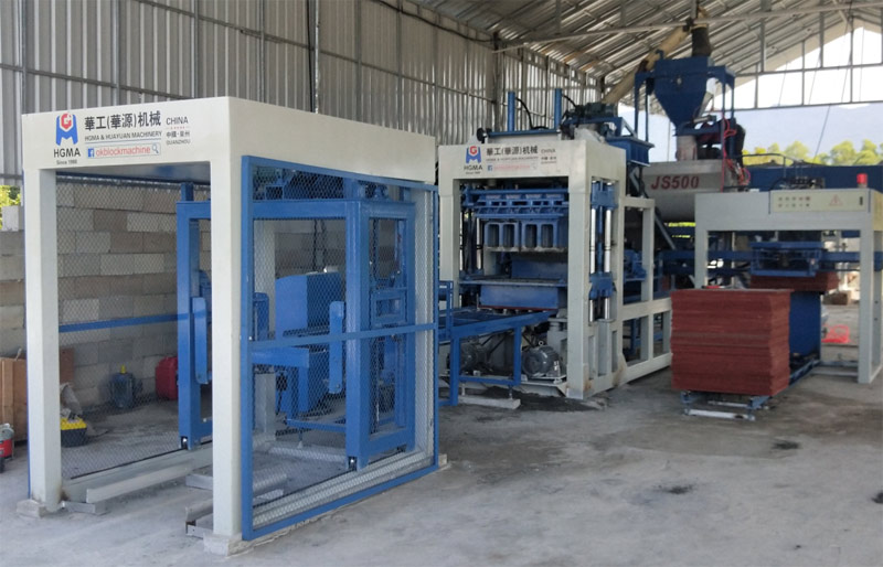  the method of increase production full-automatic cement brick machine